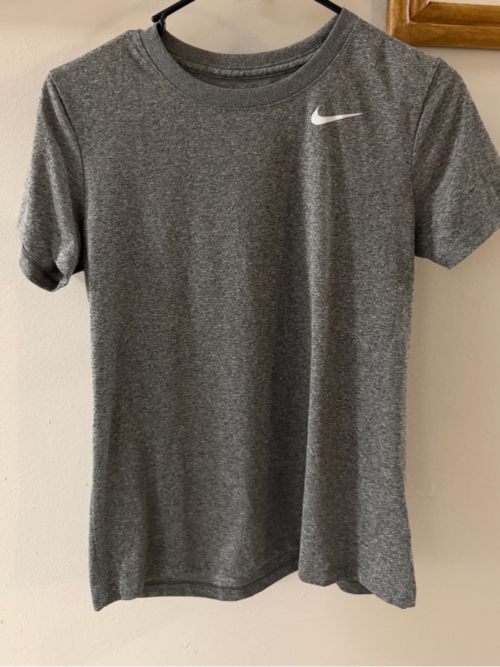 Nike Heather Gray Sports Tee